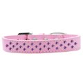 Unconditional Love Sprinkles Purple Crystals Dog CollarLight Pink Size 20 UN847282